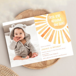 Invitación Sunshine primer viaje alrededor de Sun neutral de