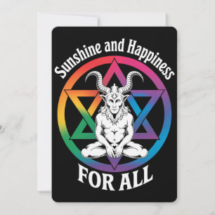 Invitación Sunshine Y Felicidad Para Todo El Orgullo LGBTQ De