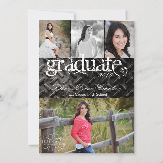 invitación superior de aluminio Metalizado de acer (Anverso)