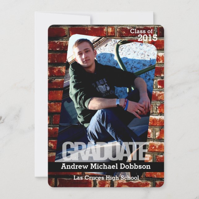 invitación superior del edificio de pared de ladri (Anverso)