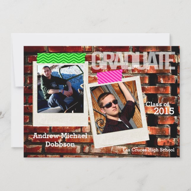 invitación superior del edificio de pared de ladri (Anverso)