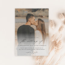 Superposición de foto de escritura elegante 2 Boda