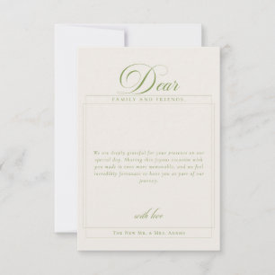 Invitación Superposición de fotografía de caligrafía verde cl