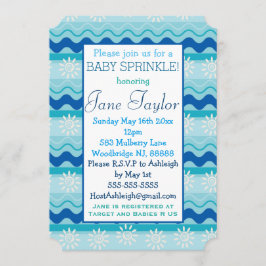 Invitación Surf 'N Sun Baby Sprinkle