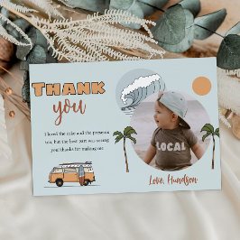 Invitación Surf's Up Birthday Photo You Card