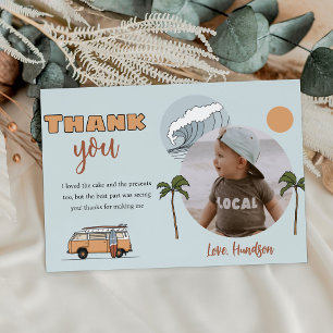 Invitación Surf's Up Birthday Photo You Card