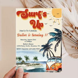 Invitación Surfs Up Sun Shine Beach Birday