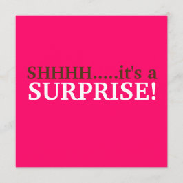 Invitación Surprise Birthday CUARENTA - Over Hill