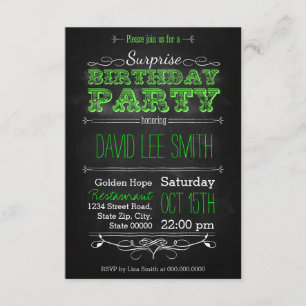 Invitación Surprise Birthday Party