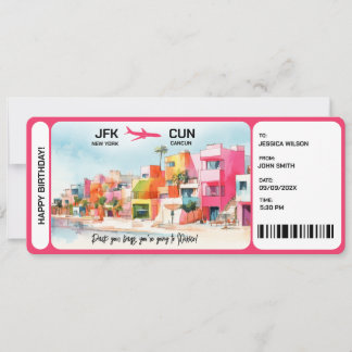 Invitación Surprise Pass Ticket México