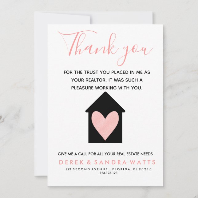 Invitación Sus Referencias Son Mi Llamada "Especial - Pequeña (Anverso)