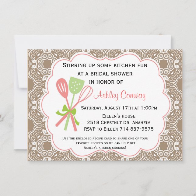 Invitación Suscitar la diversión (Anverso)