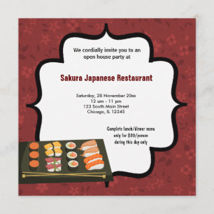 Invitación Sushi