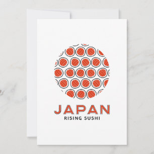 Invitación Sushi en ascenso