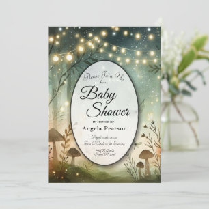 Invitación Susurros de Crepúsculo de Woodland