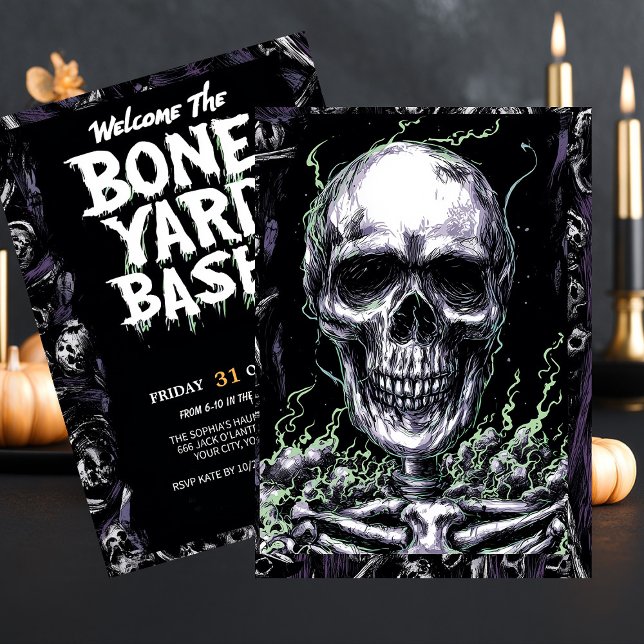 Invitación Susurros de la Ominosa Calavera (Subido por el creador)