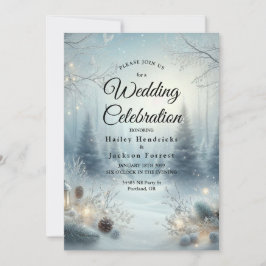 Invitación Susurros de un solsticio de invierno