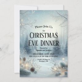 Invitación Susurros de un solsticio de invierno