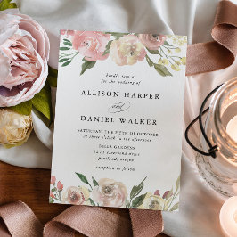 Invitación Sutiles Flores | Boda