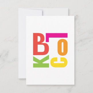 Invitación svg multicolor