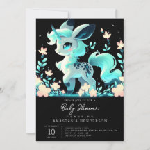 Sweet Adorable Unicorn Baby Shower