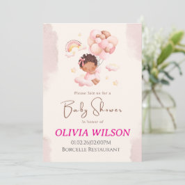 Invitación Sweet Beginnings Baby Shower Collection Invitation