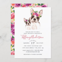 Sweet Boston Mom Y Baby Floral Baby Shower