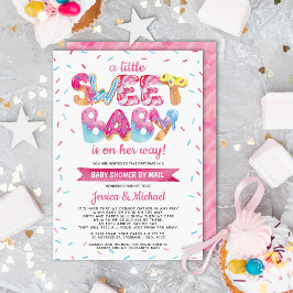 Invitación Sweet Candyland aspira Baby Shower por correo