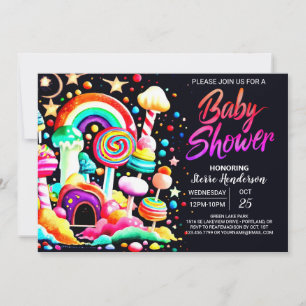Invitación Sweet Celebration Candy Baby Shower