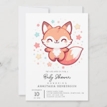 Sweet Dreamy Fox Baby Shower