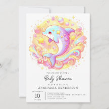 Sweet Fantasy Dolphin Baby Shower