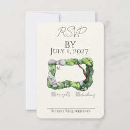 Invitación Sweet Garden RSVP
