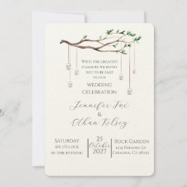 Invitación Sweet Garden Wedding