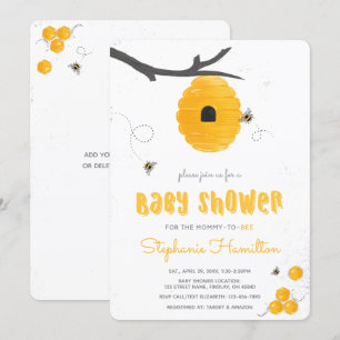 Invitación Sweet Honey Bee Gender Neutral Baby Shower