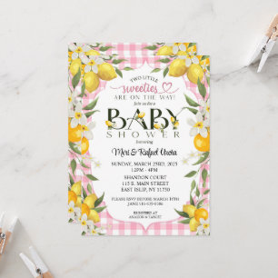 Invitación Sweet Lemon Bliss: Un Baby Shower para recordar!