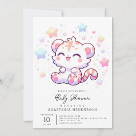 Invitación Sweet Little Tiger Baby Shower