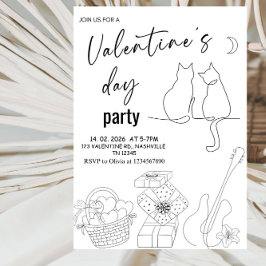 Invitación Sweet Love Valentine’s Day Event Party