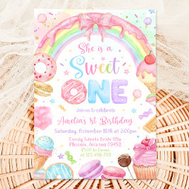 Invitación Sweet One Birthday Invitation, 1st Birthday Invite