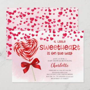 Invitación Sweet Tret Little Slove Baby Shower