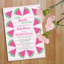 Sweet Watermelon Baby Shower