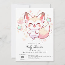 Sweet Woodland Fox Baby Shower