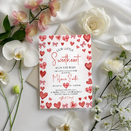 Invitación Sweetheart Baby Shower Invitation