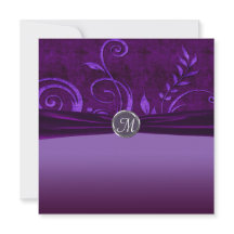 Swirl Boda Plum & Purple Velvet