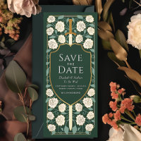 Sword & Shield Fantasy medieval Save the Date