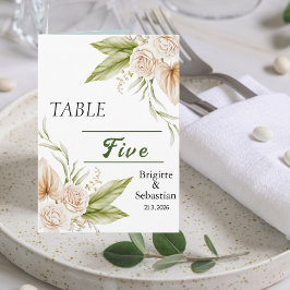 Invitación Tabla Boda de fotos de Boho Delicate Pampas doblad
