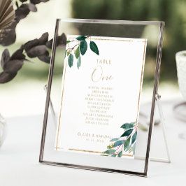 Invitación Tabla de flotación de la moda Número de asiento 1