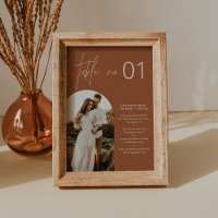 Tabla de fotos de SIENNA Boho con datos divertidos