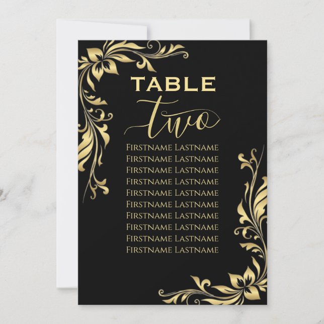 Invitación Tabla de purpurinas número dos (Anverso)