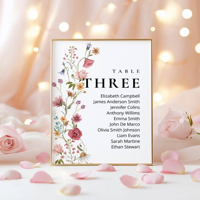 Invitación Tabla Editable Número de Tres Asientos (Subido por el creador)