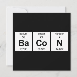 Invitación Tabla periódica de BaCoN